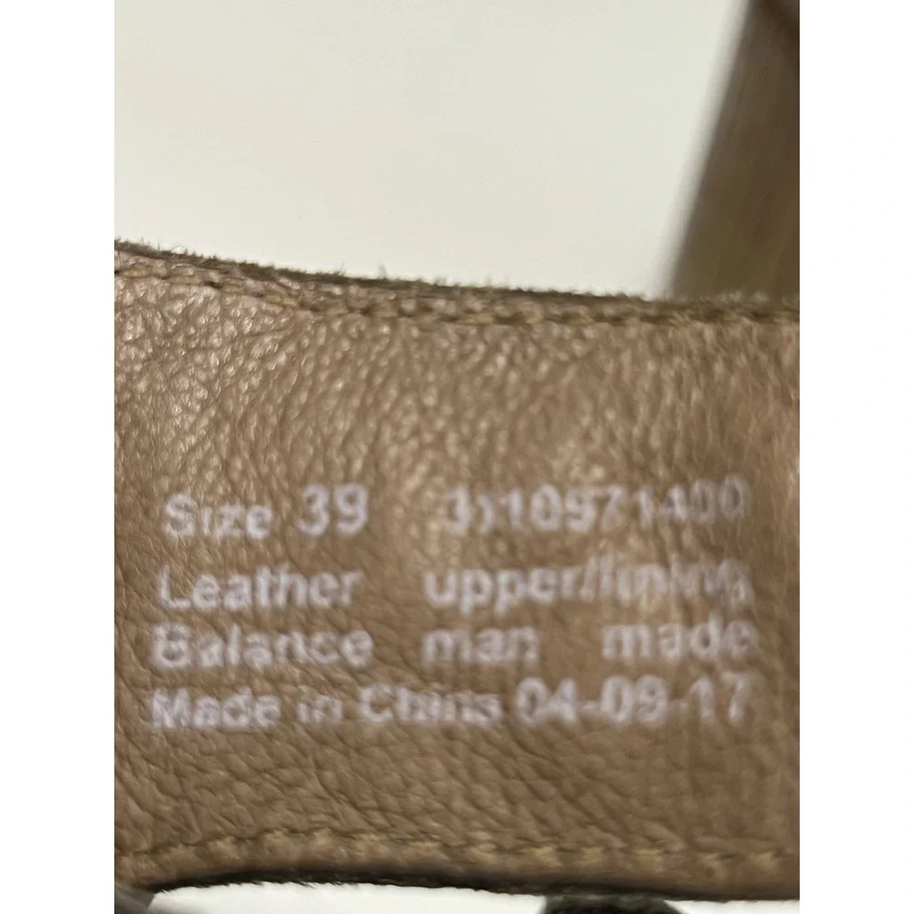 Dansko Danae Sandals Womens 39 Bronze Metallic Leather Block Heel Boho Festival